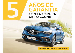 Hasta 5 años de Garantía